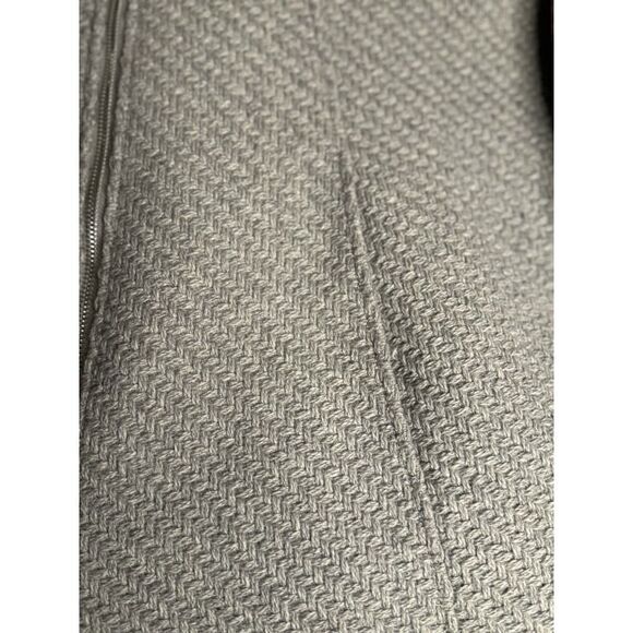 Nwt Jessica Simpson Plus  Braided Wool Coat With Shawl Collar Grey - Picture 11 of 11